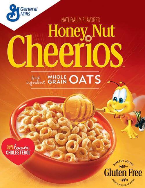 Honey Nut Cheerios Box